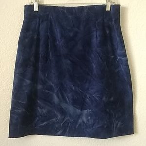 Ladies' Inclinations Watercolor Print Skirt 12